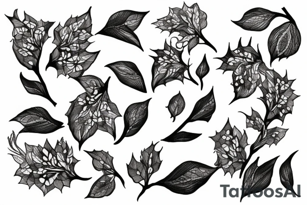 poisin ivy tattoo idea