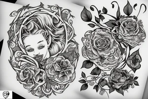 poisin ivy tattoo idea