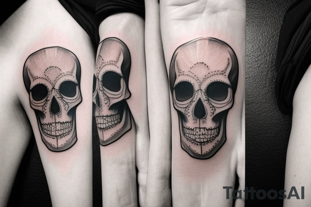 skull tattoo idea
