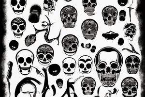 momento mori tattoo idea