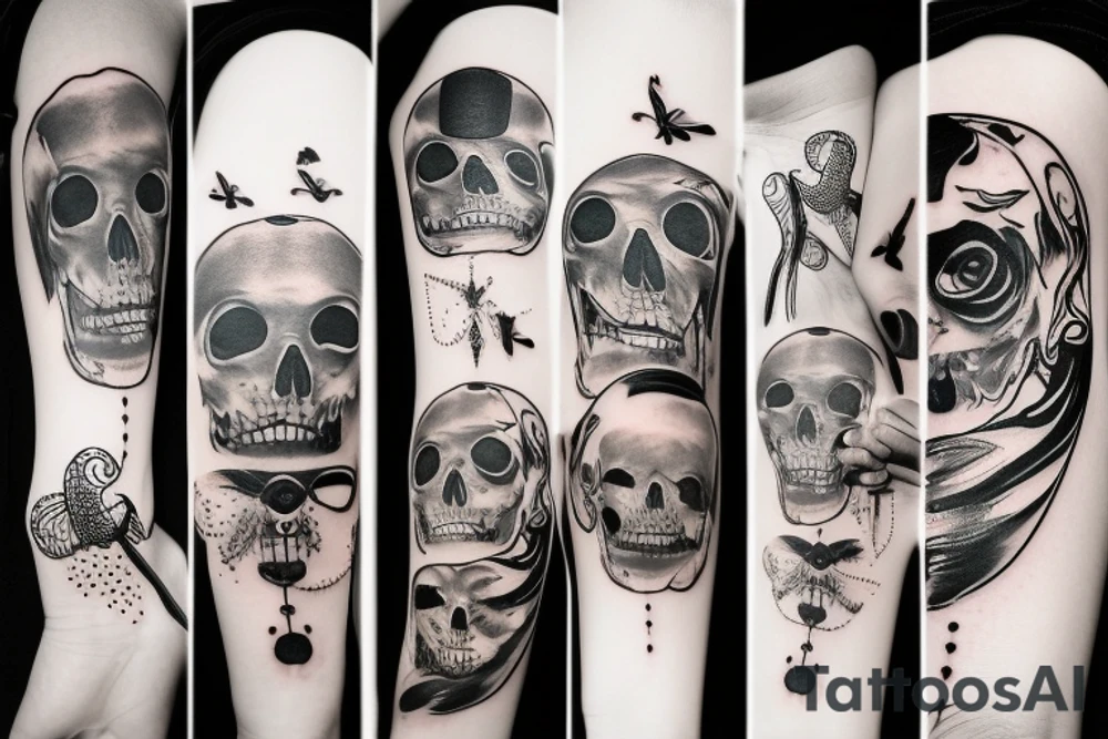 momento mori tattoo idea