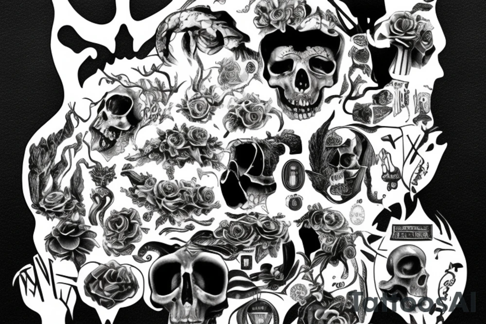 the words 'momento mori' tattoo idea