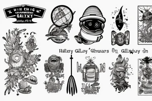 The Hitchhiker's Guide to the Galaxy tattoo idea