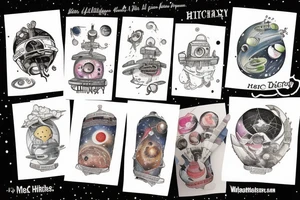 The Hitchhiker's Guide to the Galaxy tattoo idea