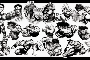 street fighter tattoo idea