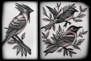 Greek mythology bird tattoo tattoo idea