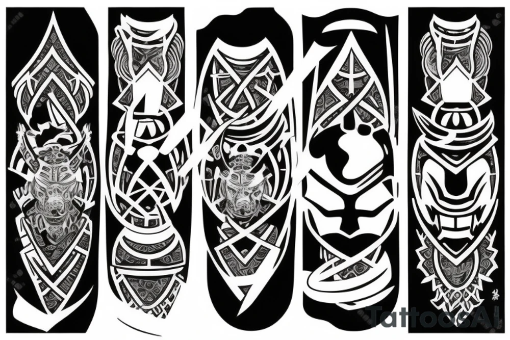 Samurai tattoo tattoo idea