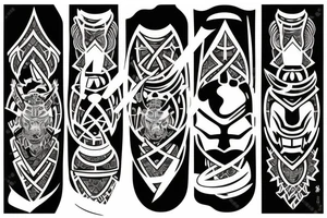 Samurai tattoo tattoo idea