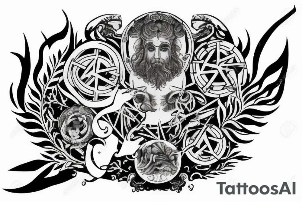 Greek mythology tattoo tattoo idea