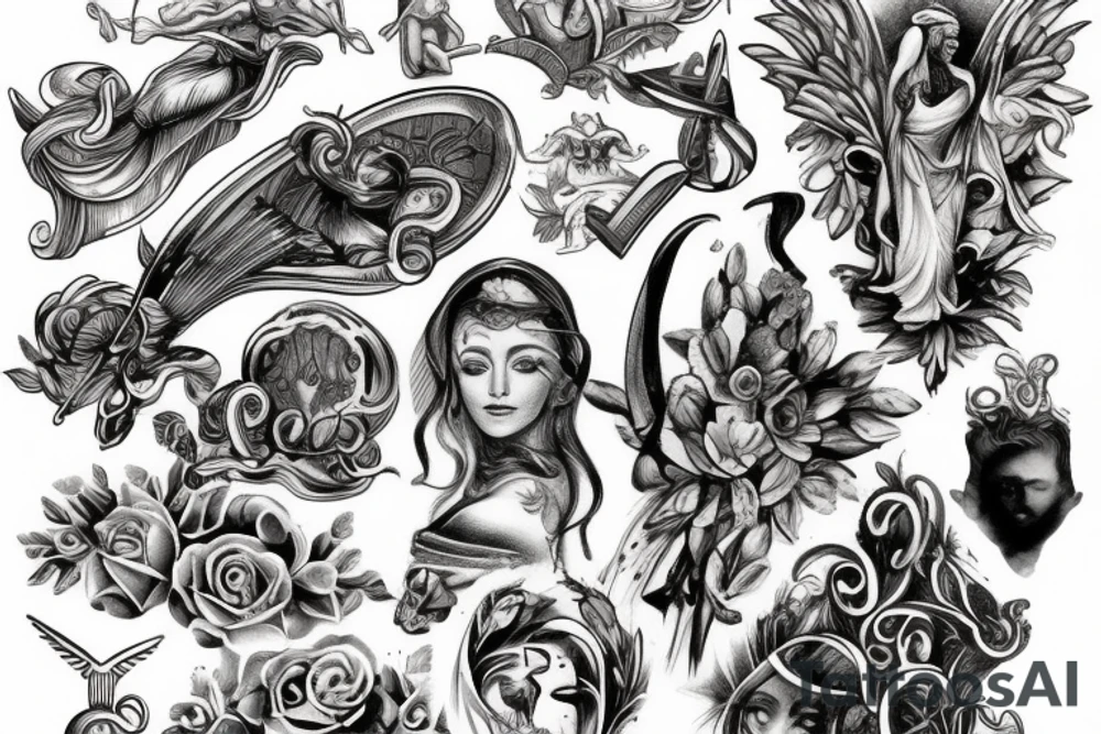 Greek mythology tattoo tattoo idea