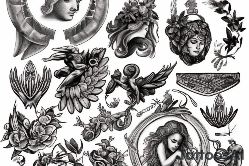 Greek mythology tattoo tattoo idea