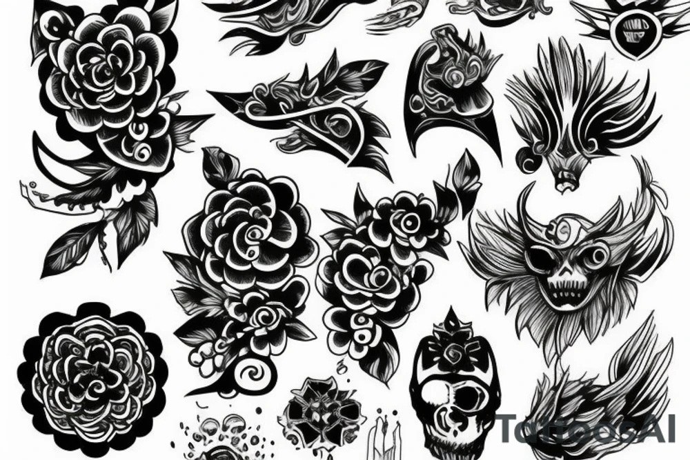Tattoo green tattoo idea