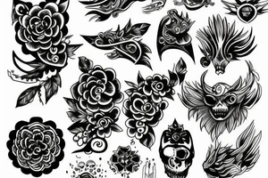 Tattoo green tattoo idea