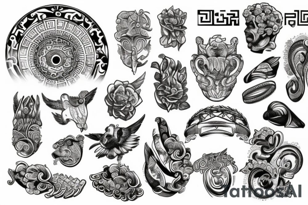 Tattoo greek tattoo idea