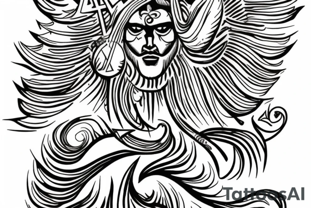 Tattoo greek Zeus tattoo idea