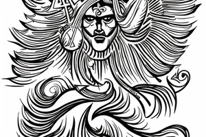 Tattoo greek Zeus tattoo idea