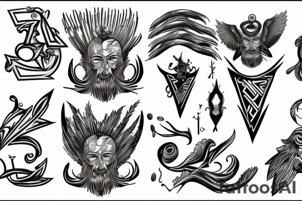 Tattoo greek Zeus tattoo idea