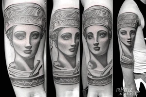 Roman structure tattoo idea