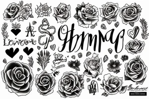 Changing times growth love hardship tattoo idea