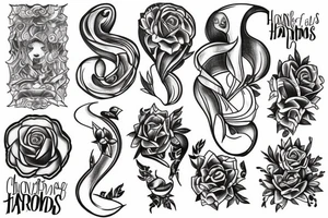 Changing times growth love hardship tattoo idea