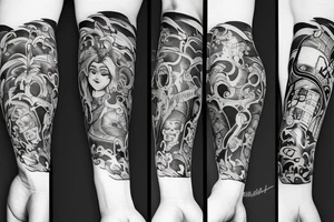 Changing times growth love hardship tattoo idea