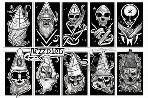 A wizard tattoo idea