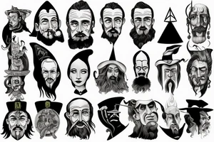 A wizard tattoo idea