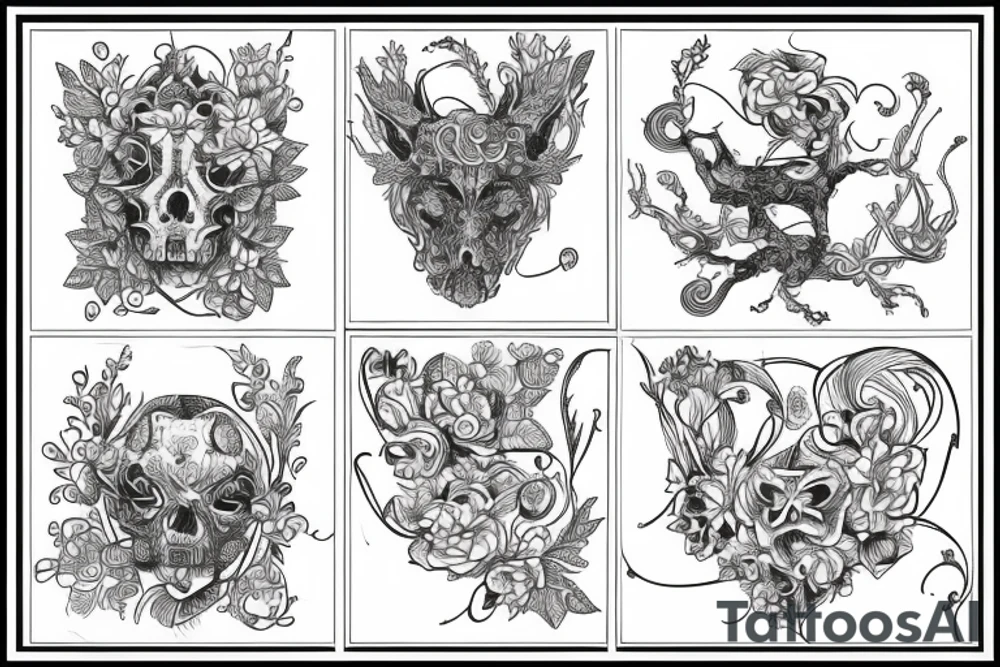 Glas zerbrochen tattoo idea