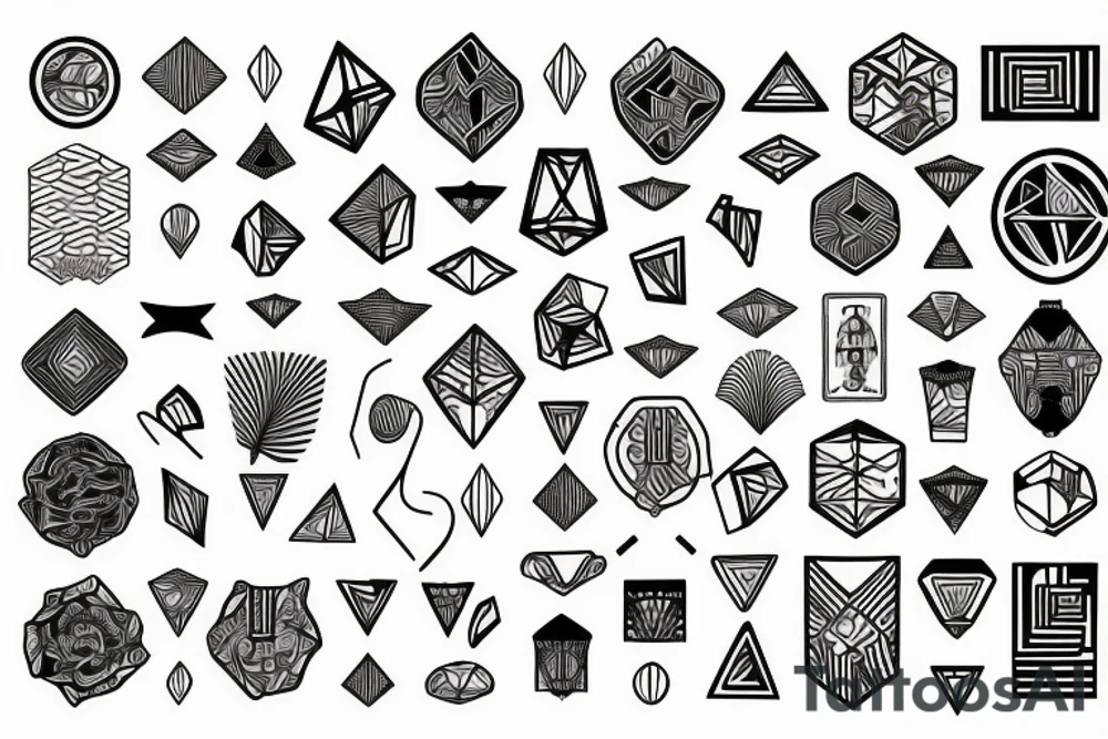 Glas zerbrochen tattoo idea