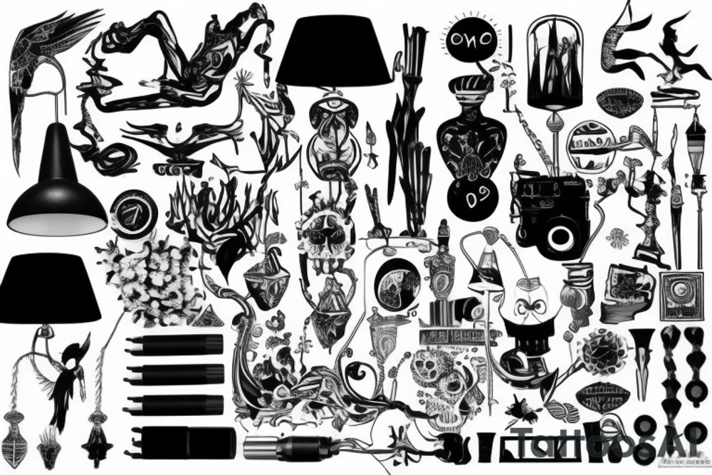 Lampe tattoo idea