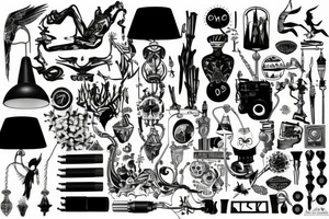 Lampe tattoo idea