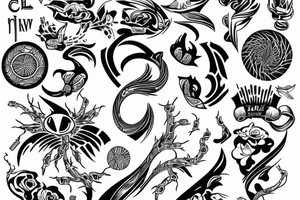 Kaktus tattoo idea