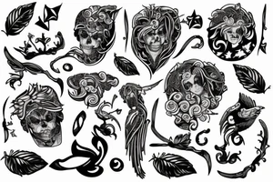 Kaktus tattoo idea