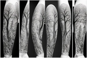 Evil tree tattoo idea