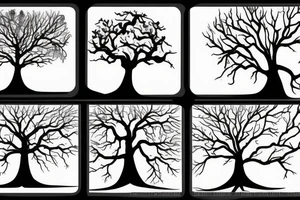 Evil tree tattoo idea