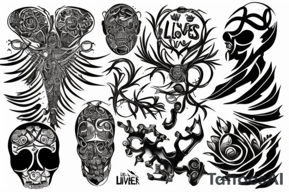 Black Lives Matter tattoo idea