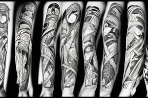 ichigo anime Arm tattoo tattoo idea