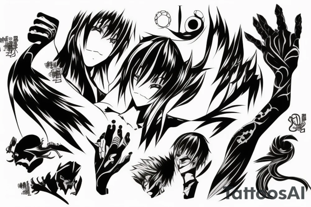ichigo anime Arm tattoo tattoo idea