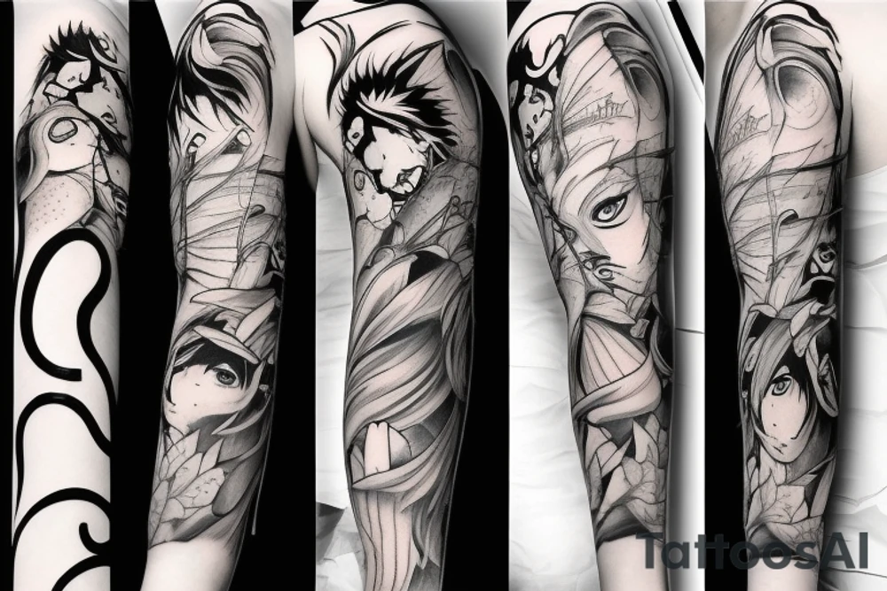 ichigo hollow anime Arm tattoo tattoo idea