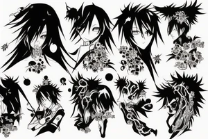 ichigo hollow anime Arm tattoo tattoo idea