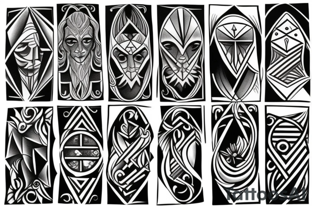 Wizard tattoo idea
