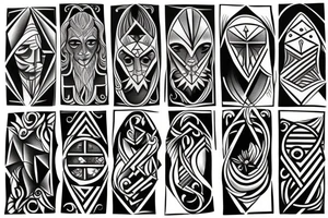 Wizard tattoo idea