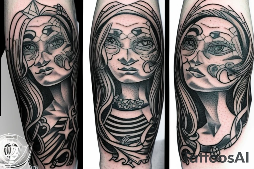 Wizard tattoo idea