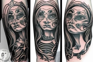 Wizard tattoo idea
