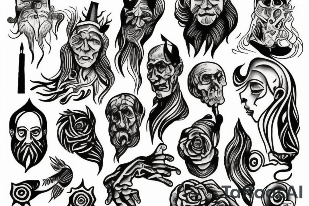 Wizard tattoo idea