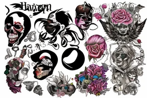 harley daivison tattoo idea