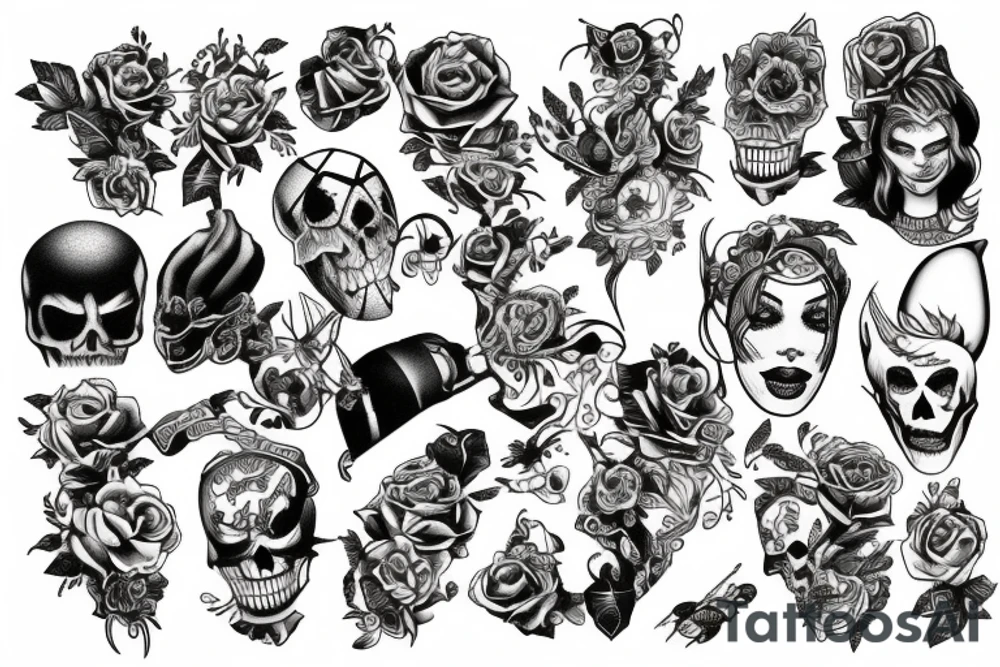 harley daivison tattoo idea
