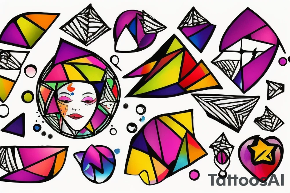 Mirror tattoo idea