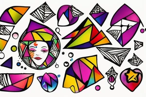 Mirror tattoo idea