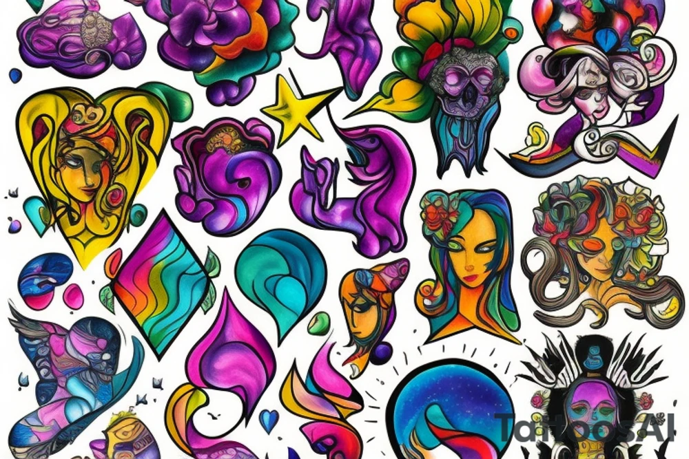 Mirror tattoo idea